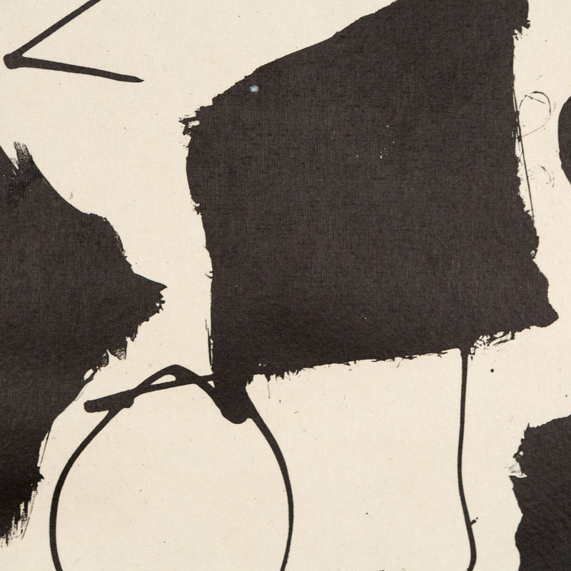 Robert Motherwell, Octavio Paz Suite, 1987, Caviar20, Composition XXV