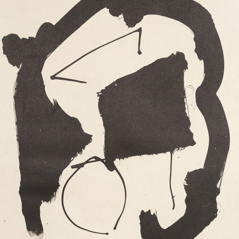 Robert Motherwell, Octavio Paz Suite, 1987, Caviar20, Composition XXV