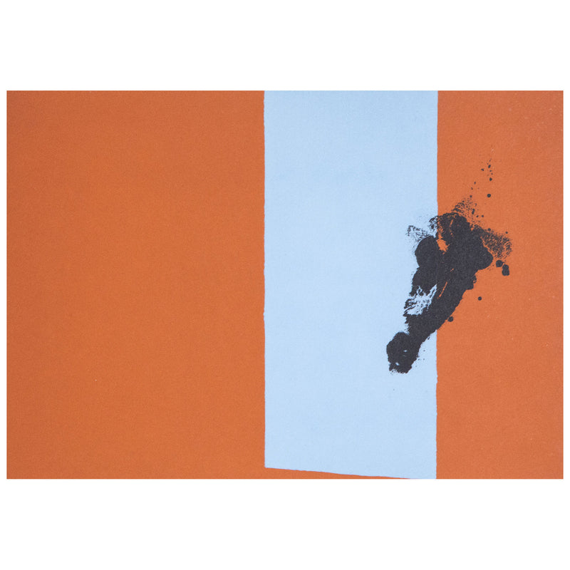 ROBERT MOTHERWELL "PARIS SUITE (AUTUMN)" LITHO, 1980