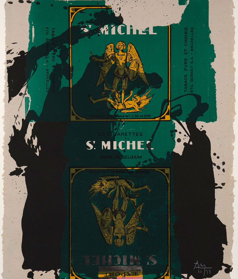 Robert Motherwell, St. Michael III, Lithograph Screenprint, 1979, Caviar20