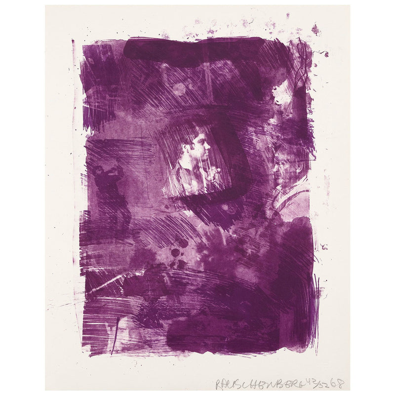 Robert Rauschenberg Flowers Re-run print Caviar20