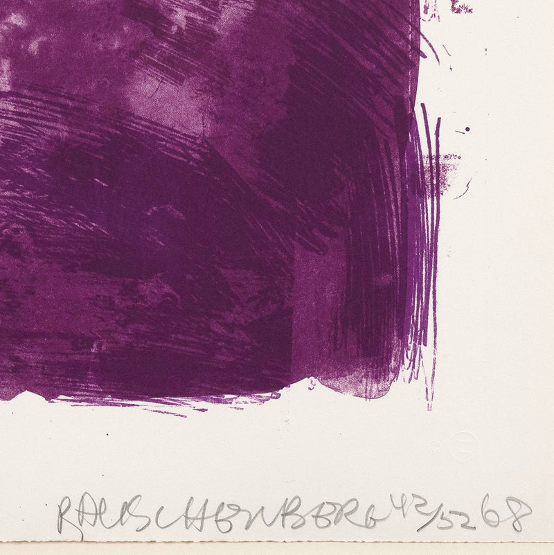 Robert Rauschenberg Flowers Re-run print Caviar20
