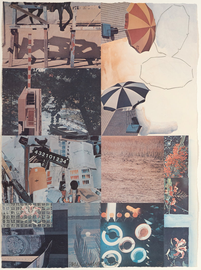 Robert Rauschenberg umbrellas print Caviar20