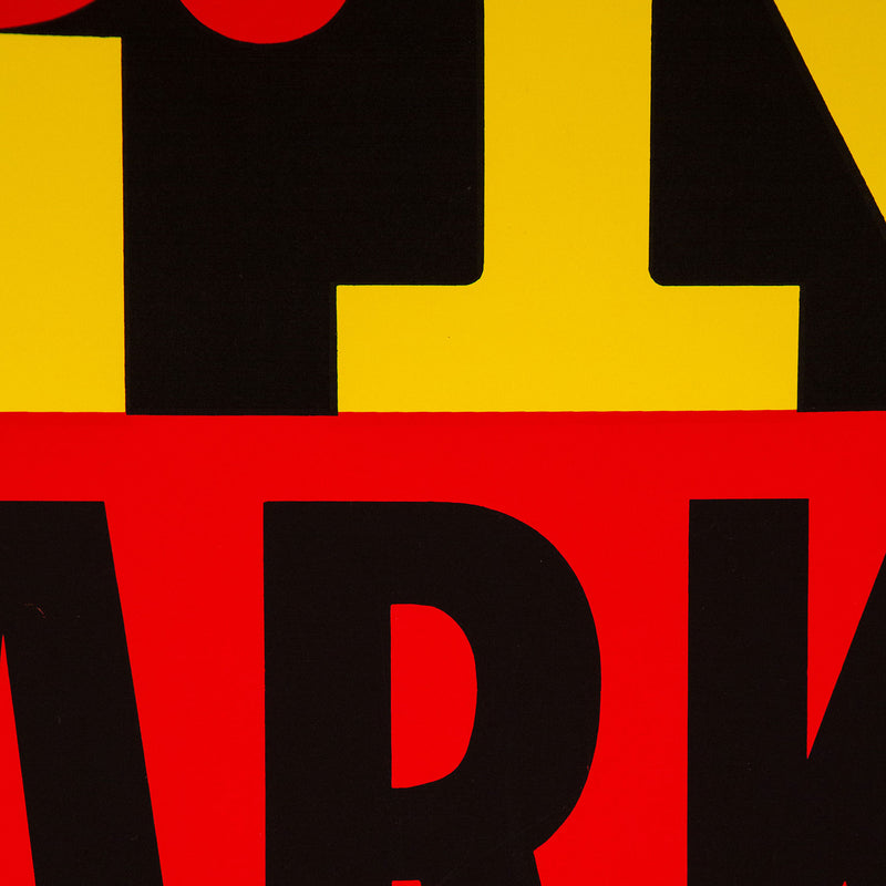 Robert Indiana, Kunst Markt Köln Exhibition Poster, Silkscreen on paper, 1967, Caviar20, American Pop Artist