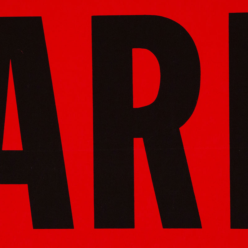 Robert Indiana, Kunst Markt Köln Exhibition Poster, Silkscreen on paper, 1967, Caviar20, American Pop Artist