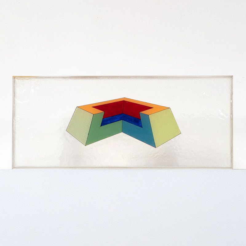 Ronald Davis, Truncate, Painting, Acrylic on Acetate, 1967, Caviar20