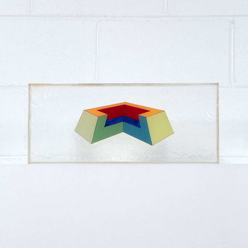 Ronald Davis, Truncate, Painting, Acrylic on Acetate, 1967, Caviar20
