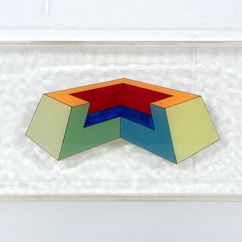 Ronald Davis, Truncate, Painting, Acrylic on Acetate, 1967, Caviar20