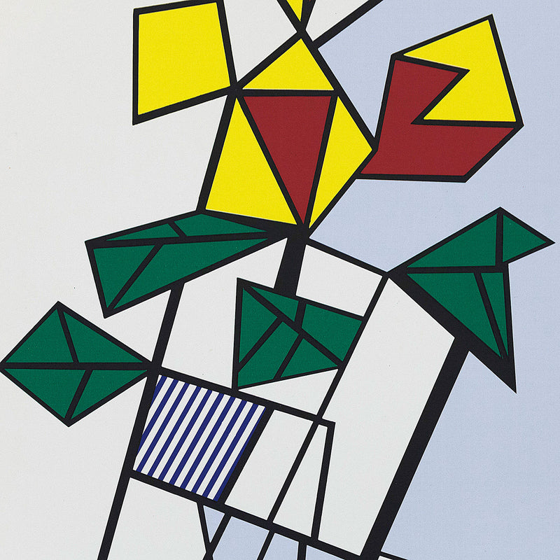 Roy Lichtenstein Flowers 1973