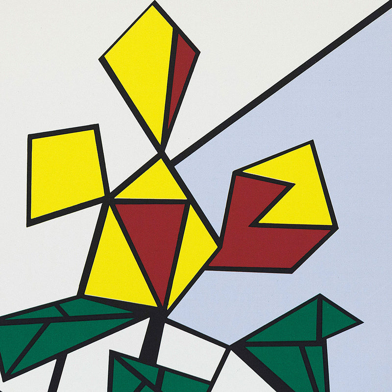 Roy Lichtenstein Flowers 1973