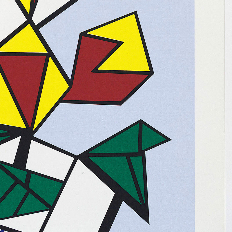 Roy Lichtenstein Flowers 1973