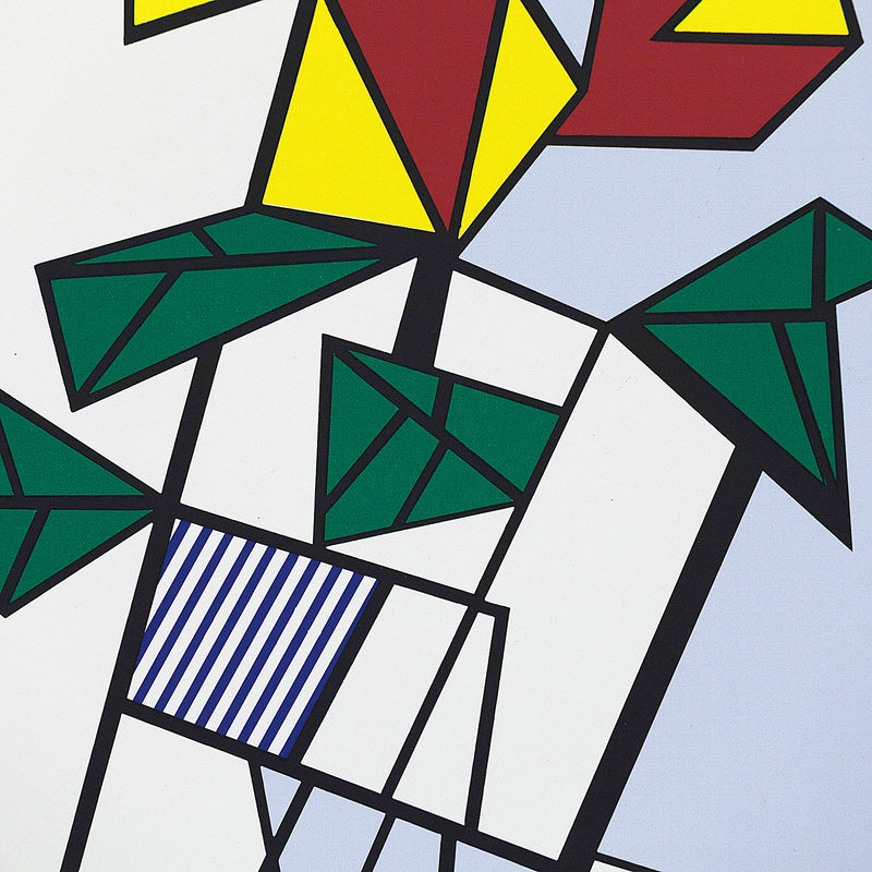 Roy Lichtenstein Flowers 1973