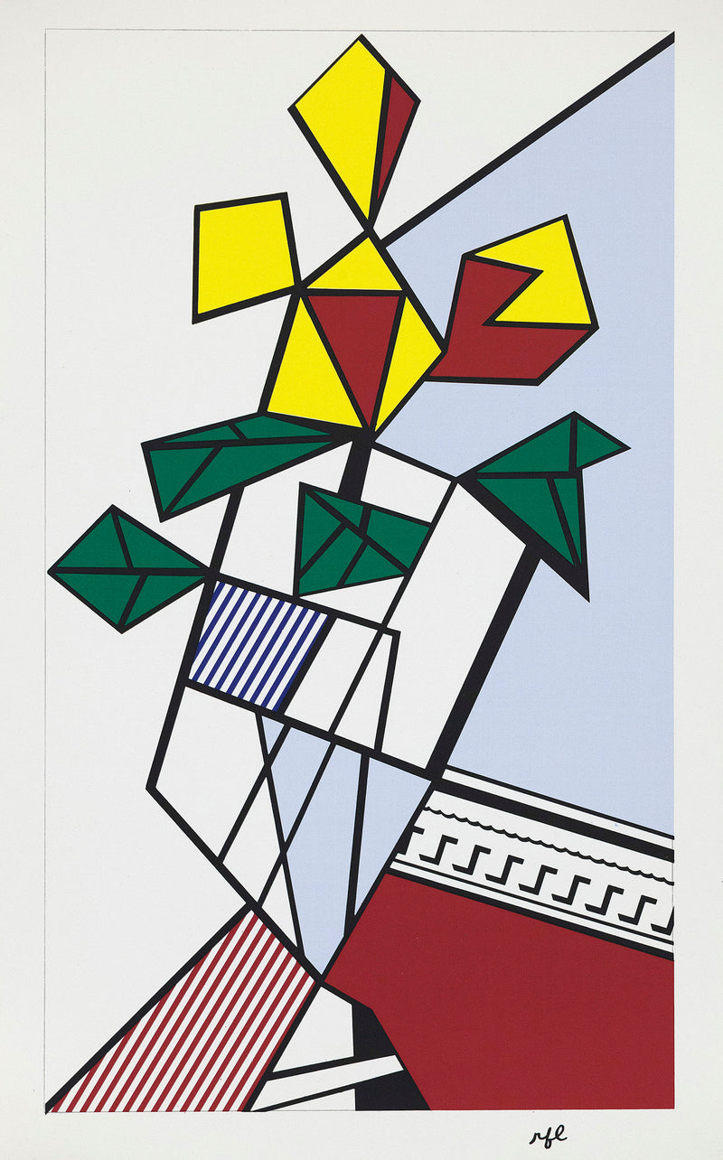 Roy Lichtenstein Flowers 1973