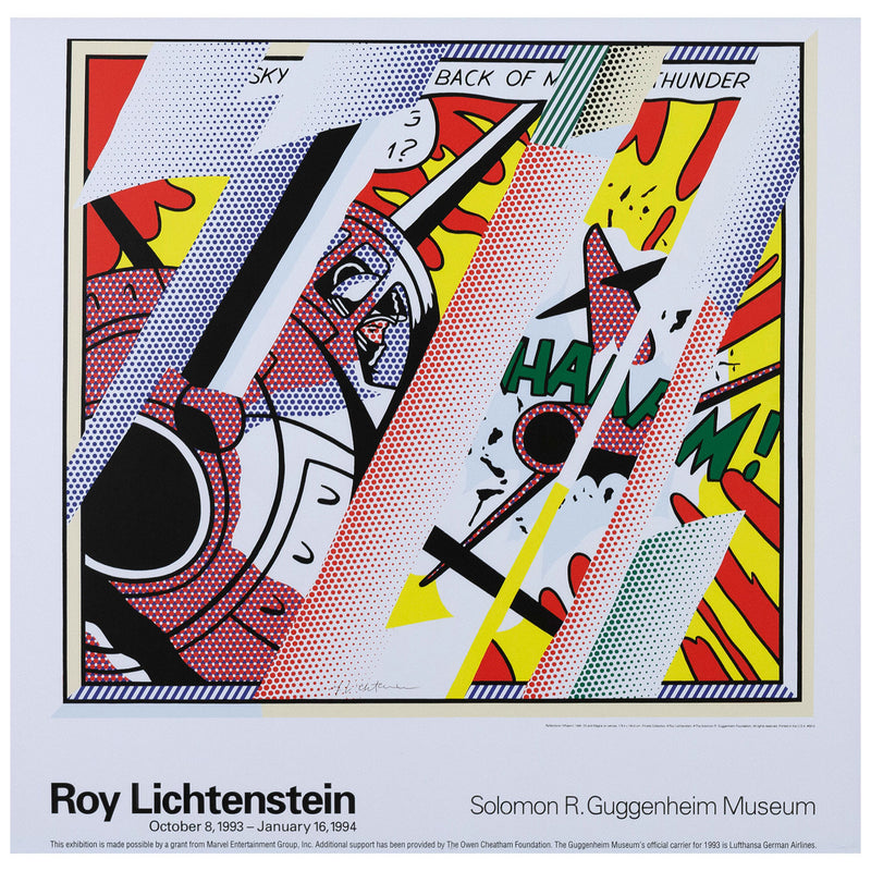 Roy Lichtenstein poster Caviar20