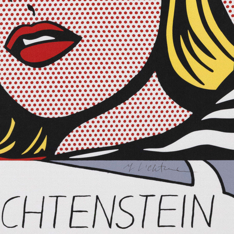 Roy Lichtenstein, Vicki, Poster, print, 1968, Caviar20