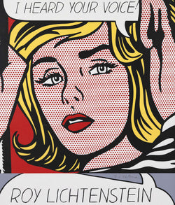Roy Lichtenstein, Vicki, Poster, print, 1968, Caviar20