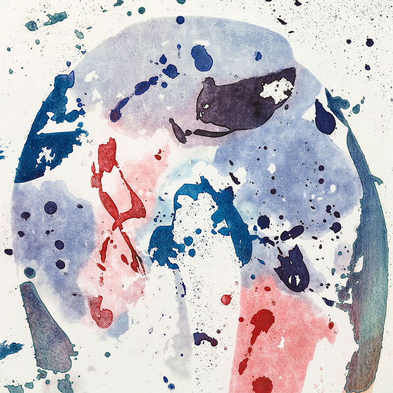 Sam Francis Caviar20 etching Tall Groove 1984