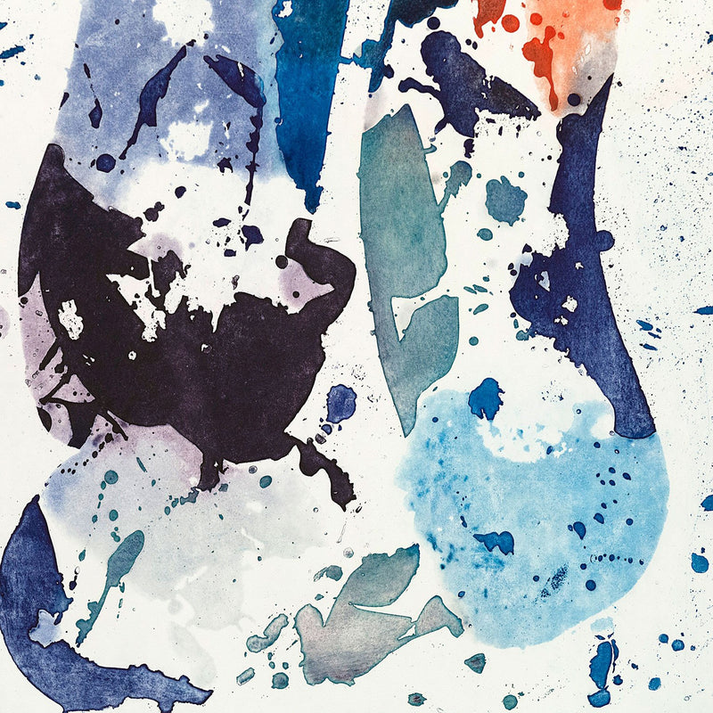 Sam Francis Caviar20 etching Tall Groove 1984