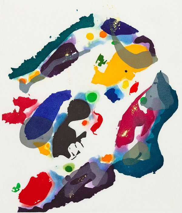 Sam Francis works on paper etching Caviar20 1994