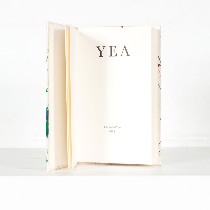 Sam Francis, Yea, Painted Book, 1989, Caviar20, Cid Corman, Editions