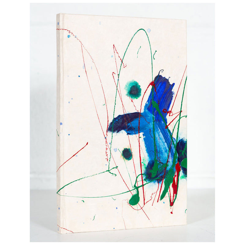 SAM FRANCIS "YEA" PAINTED BOOK, 1989