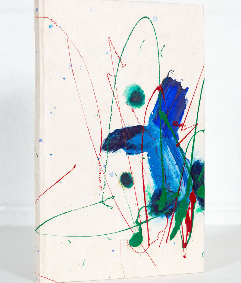 SAM FRANCIS "YEA" PAINTED BOOK, 1989