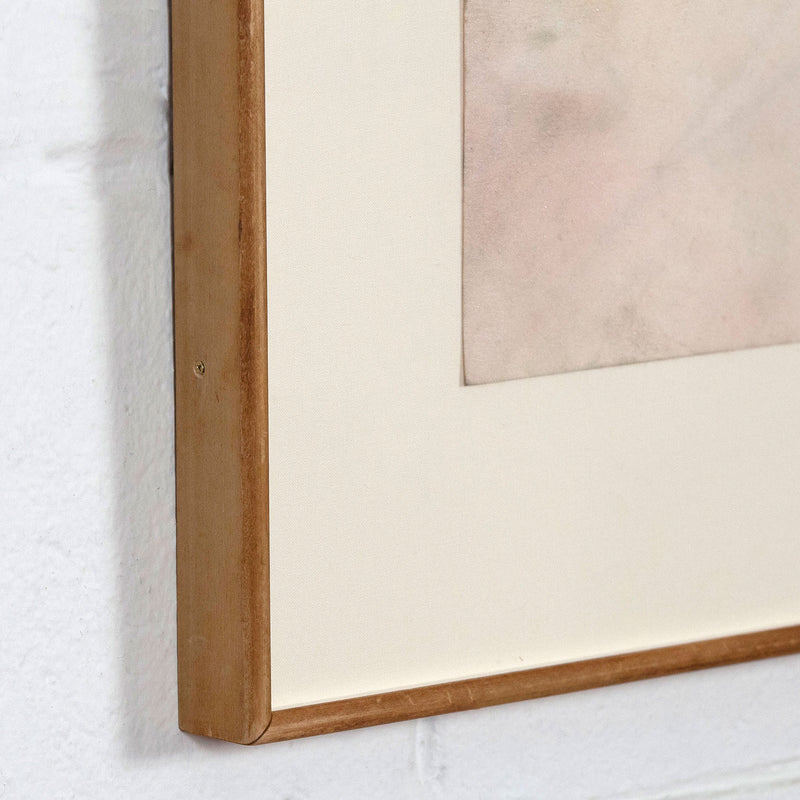 SAM GILLIAM "CORNER" WATERCOLOR, 1967