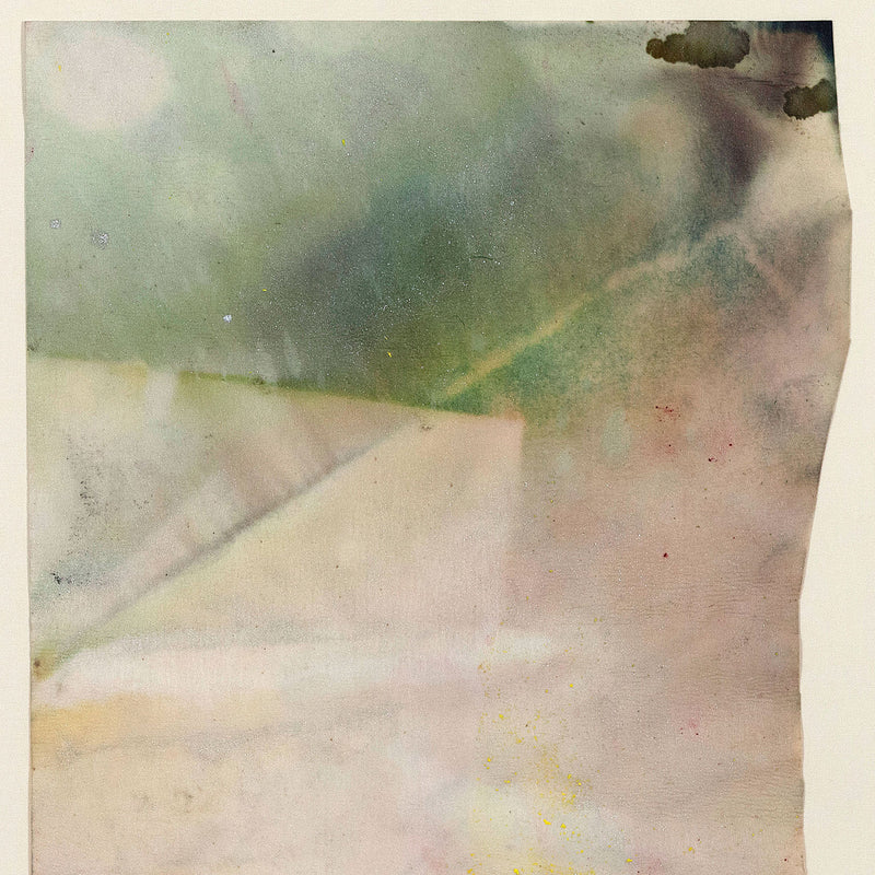 SAM GILLIAM "CORNER" WATERCOLOR, 1967