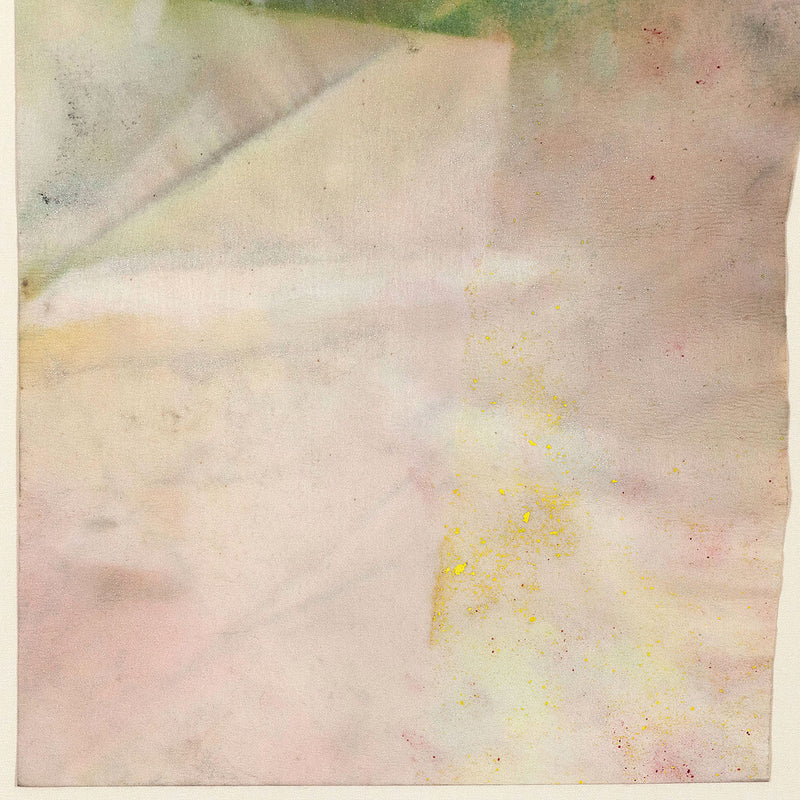 SAM GILLIAM "CORNER" WATERCOLOR, 1967