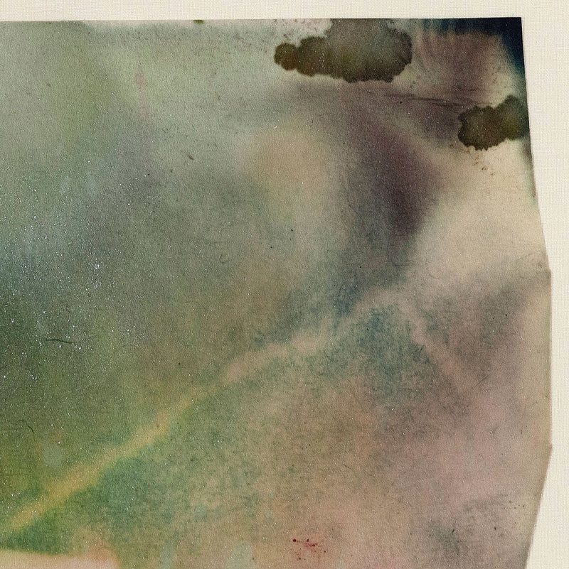 SAM GILLIAM "CORNER" WATERCOLOR, 1967