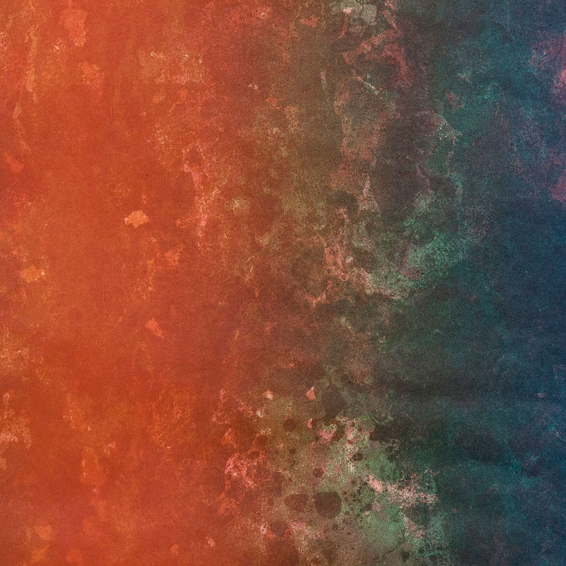 SAM GILLIAM "FIRE" LITHOGRAPH, 1971