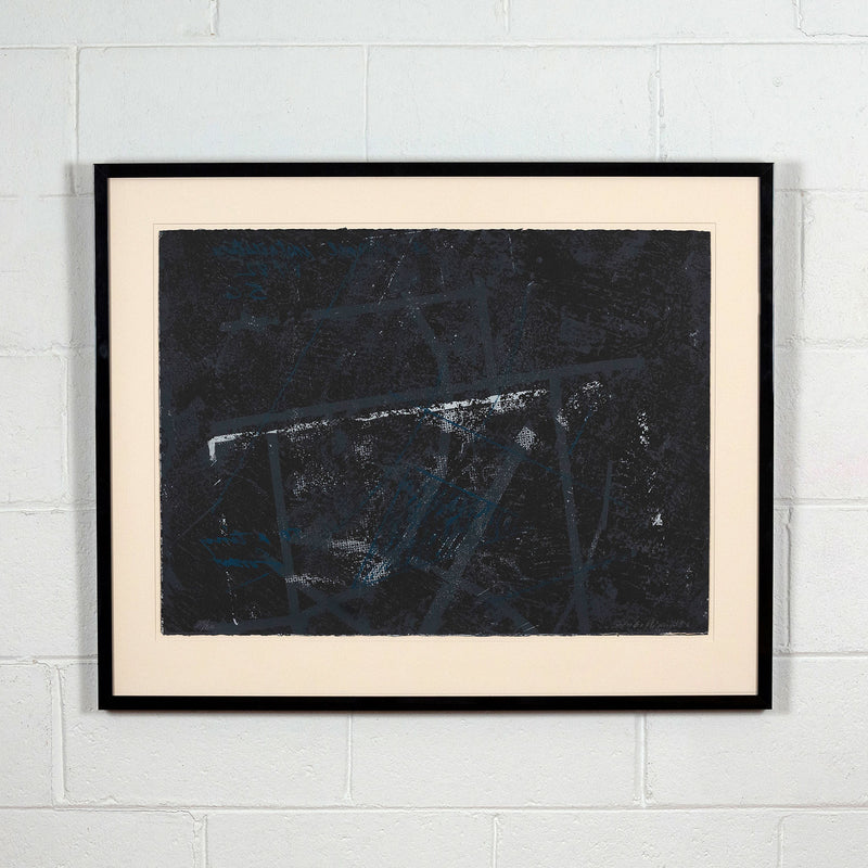 Sam Gilliam, Midnight, Screenprint, 1984, Caviar20