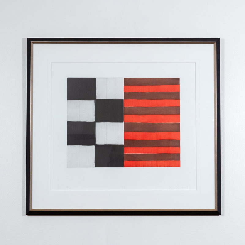 Sean Scully, Pi, Etching, 1994, Caviar20