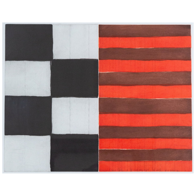 Sean Scully, Pi, Etching, 1994, Caviar20