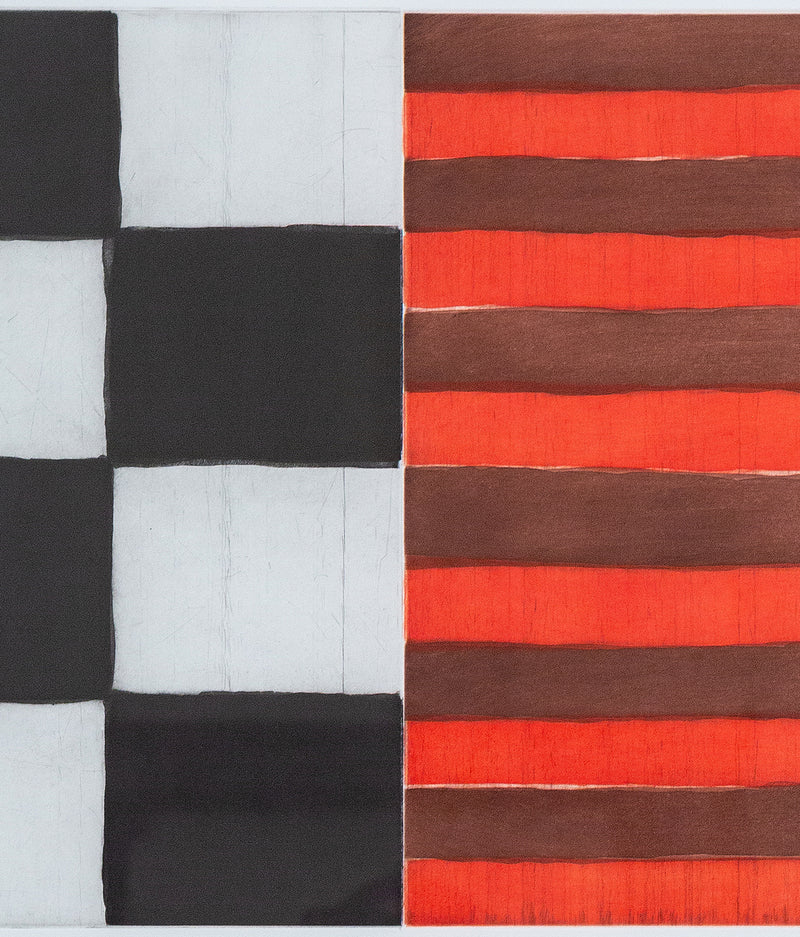 Sean Scully, Pi, Etching, 1994, Caviar20