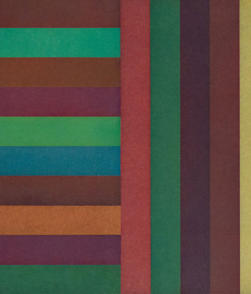Sol LeWitt, Bands: Maroon, Aquatint, 1991, Caviar20