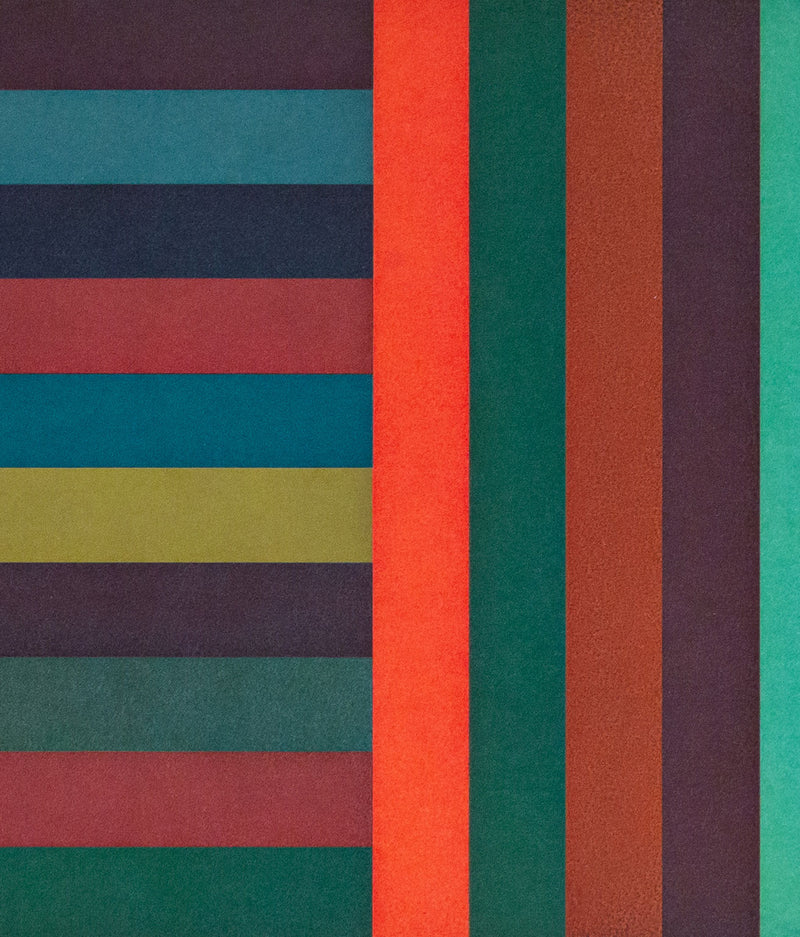 Sol LeWitt, Bands: Neon Break, Aquatint, 1991, Caviar20