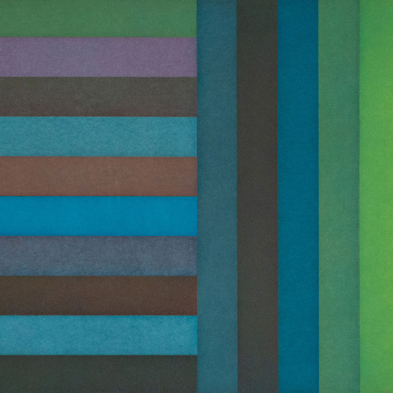 SOL LEWITT "BANDS: GREEN" 1991