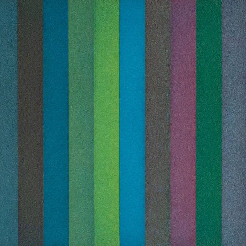 SOL LEWITT "BANDS: GREEN" 1991