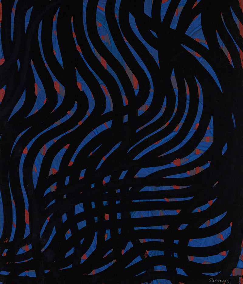 Sol LeWitt Swirl 2001 gouache Caviar20