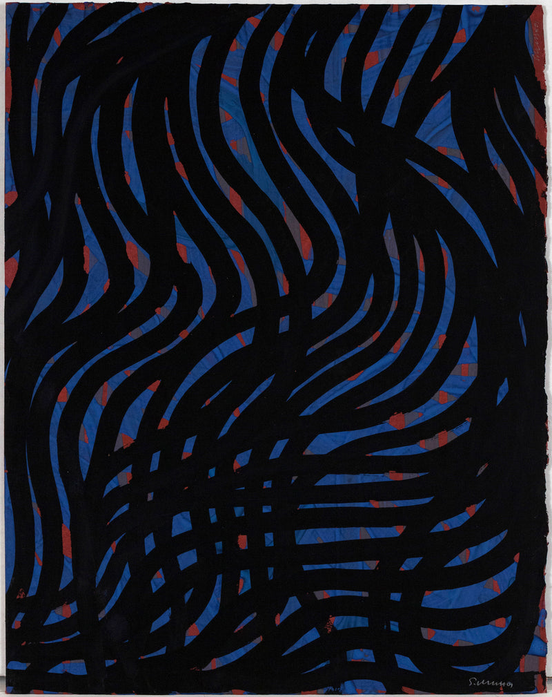 Sol LeWitt Swirl 2001 gouache Caviar20