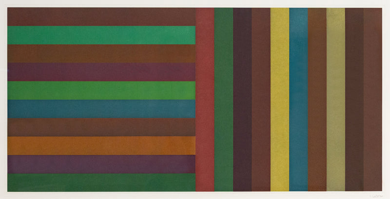 Sol LeWitt, Bands: Green, Aquatint, 1991, Caviar20 Prints