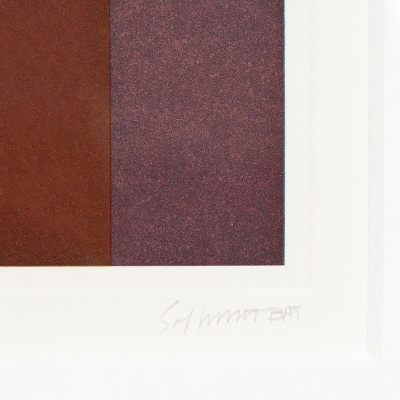 Sol Lewitt, Bands: Red, Aquatint, 1991, Caviar20 prints