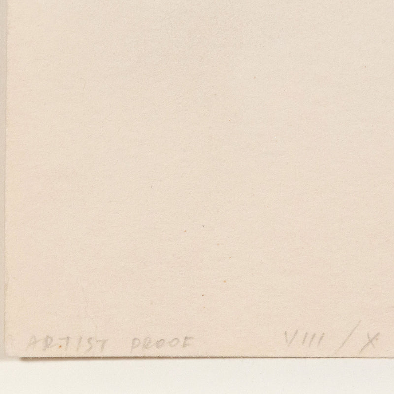SOREL ETROG "GHOST" INTAGLIO, 1969
