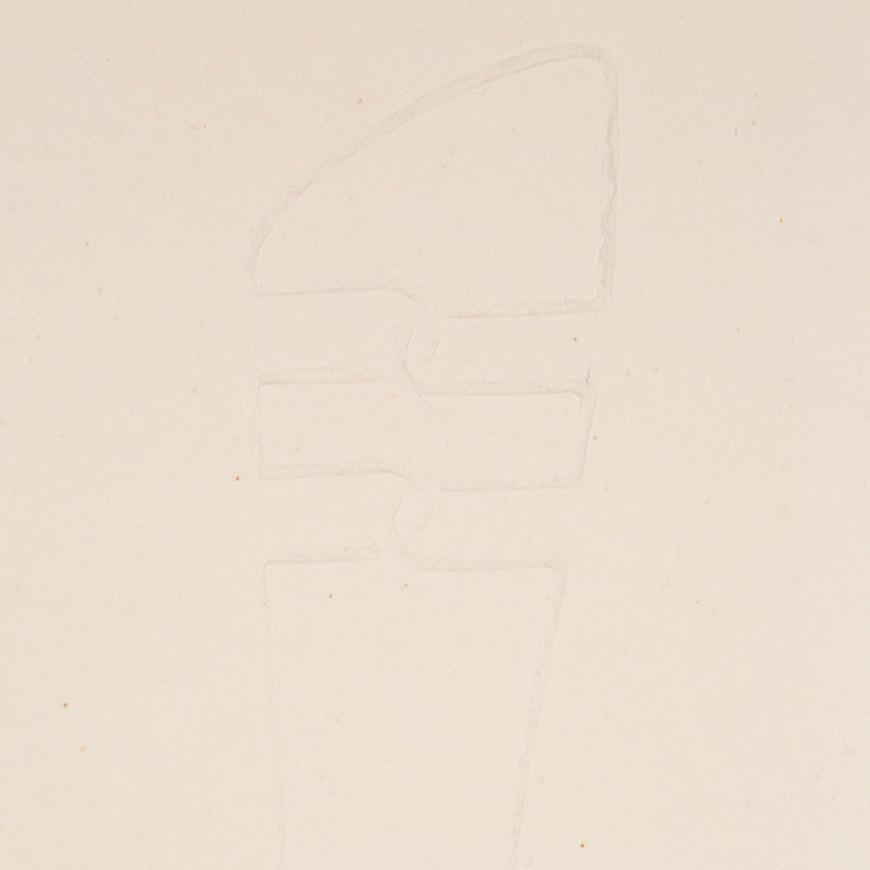 SOREL ETROG "GHOST" INTAGLIO, 1969