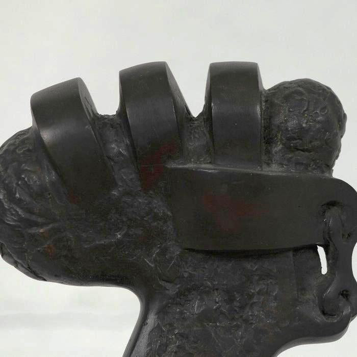 Sorel Etrog Key Head Bronze Small sculpture Caviar20