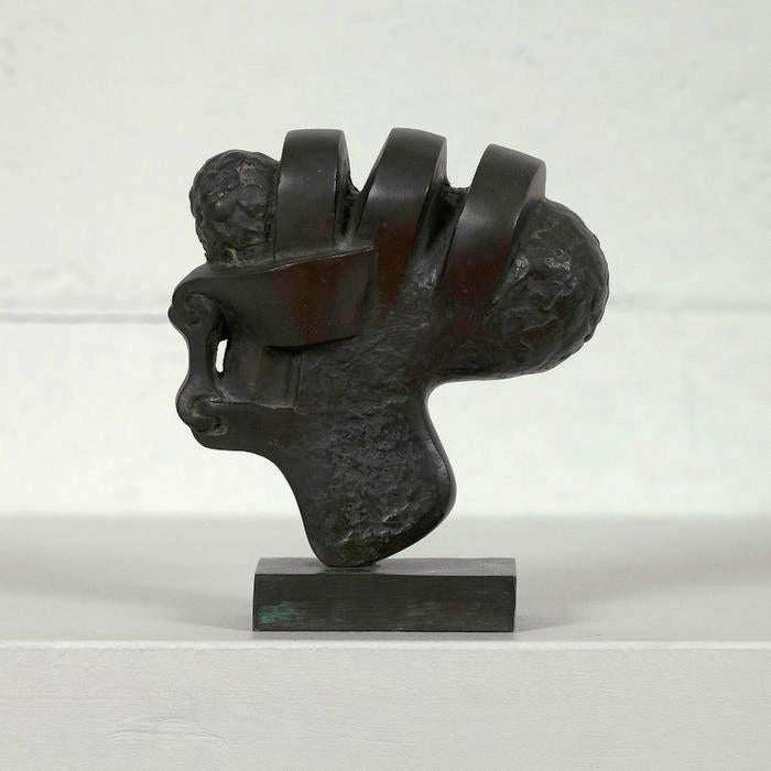 Sorel Etrog Key Head Bronze Small sculpture Caviar20