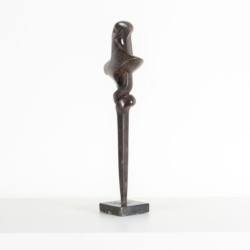 Sorel Etrog, The Couple Study, Bronze Sculpture, 1965, Caviar20, a Romanian-born Israeli-Canadian artist