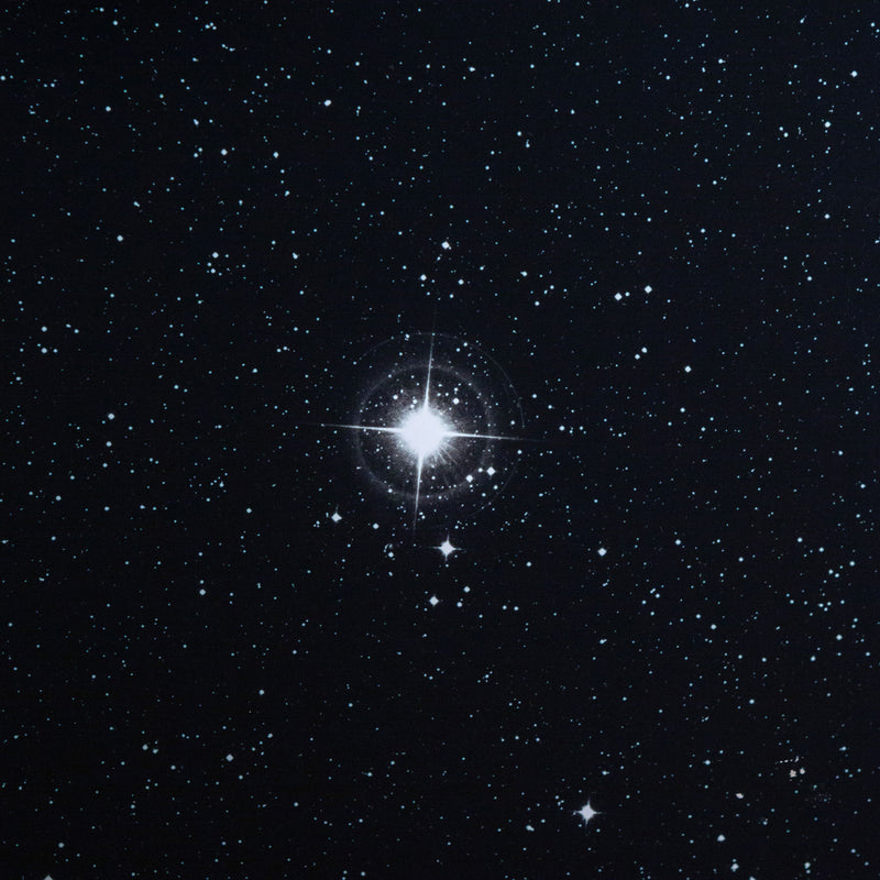 "Star 16h 08m/-25°"  1992/2006  Chromogenic print  Edition of 30  55"H 36.5"W (image)  62.5"H 44.5"W (framed)  Excellent condition
