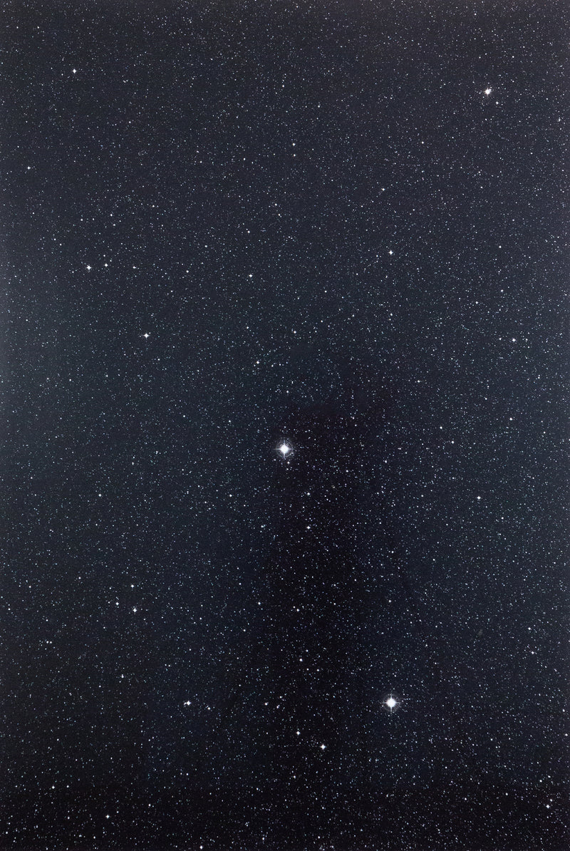 "Star 16h 08m/-25°"  1992/2006  Chromogenic print  Edition of 30  55"H 36.5"W (image)  62.5"H 44.5"W (framed)  Excellent condition